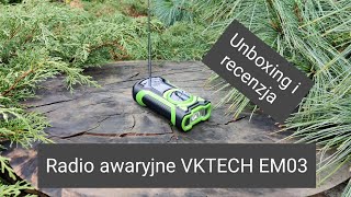 Radio awaryjne VKTECH EM03 Unboxing oraz recenzja [upl. by Schifra220]