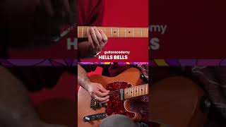 Hells Bells  ACDC guitarlessons [upl. by Nella]