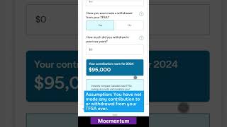 How to calculate your TFSA Contribution Room 💰 [upl. by Ariela]