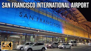 San Francisco International Airport SFO Walking Tour [upl. by Ttayh]