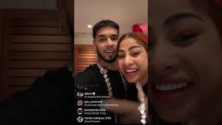 ANUEL Y YAILIN Video Completo 🎥 DE SU LIVE EN INSTAGRAM [upl. by Lanni603]