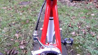 Ribble Reynolds 525 Campagnolo Athena Winter Trainer [upl. by Irehs]