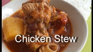 Chicken stew  African Food Recipes [upl. by Gabrielle]