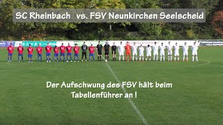 Fussball Landesliga SC Rheinbach vs FSV Neunkirchen Seelscheid [upl. by Pahl177]