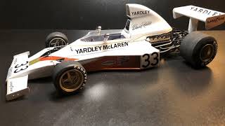 Tamiya Yardley McLaren M23 [upl. by Nodnyl]