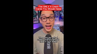 The ONLY 4 Credit Cards You Should Have [upl. by Tawney120]