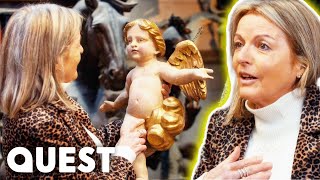 Restoring A 19thCentury Putto Cherub Family Heirloom  Salvage Hunters The Restorers [upl. by Nylorahs]