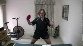 Table Tennis  Forehand Loop Technique  Follow Up on Use of Legs and Waist [upl. by Allister]