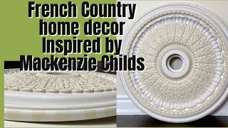 ASMR painting video French Country Home Decor Inspired by Mackenzie Childs [upl. by Eissak317]