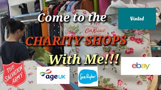 Charity Shopping and Haul  London  Cath Kidston  eBay  Vinted  Thrift Shops was [upl. by Limak]