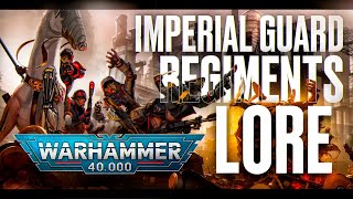 3 HOURS OF IMPERIAL GUARD LORE Astra Militarum  Warhammer 40000 [upl. by Eleda443]