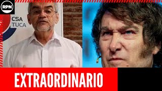 Sindicalista brasilero formidable quotDerrotamos a Bolsonaro a Milei lo vamos a derrotarquot [upl. by Lampert]