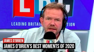 James OBriens best moments of 2020  LBC [upl. by Niatirb]