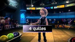 kinect sports xbox 360 bowling 1 [upl. by Ekoorb]