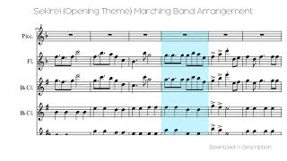 Sekirei Opening Theme Marching Band Arrangement [upl. by Neilla259]