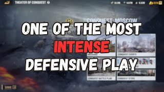 Warpath 82  Conquest Moscow One of the most INTENSE defense play [upl. by Trojan]