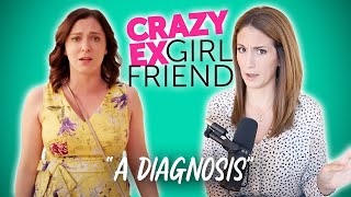 Psychologist Reacts to quotA Diagnosisquot Crazy ExGirlfriend [upl. by Adnolaj]