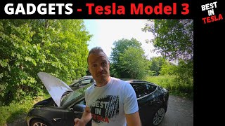 I got some cool new gadgets for My Tesla Model 3  REVIEW [upl. by Ahsiened]