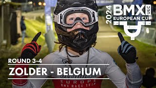 BMX Racing life in Zolder 2024  UEC European cup Round 3  4 [upl. by Nichani]