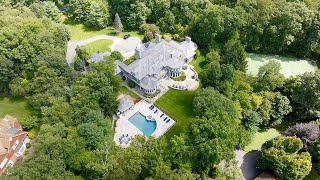 Luxury Backcountry Estate in Greenwich  Pool Tennis Court amp Gym [upl. by Karleen]