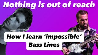 How I would attack learning this bass part [upl. by Oiramed]