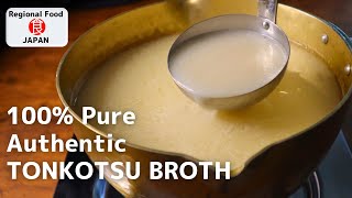 Just Need Bones and Water  Tonkotsu Broth Recipe by an exramen chef [upl. by Ydnih]