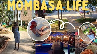 Mombasa Vacation Vlog Sarova Whitesands  Toscana Beaches  Yummy Food [upl. by Lockhart]