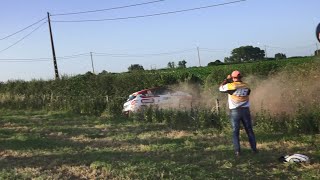 Ypres rally 2019  FLASH  Crash Wilson  Peugeot 208 R2 [upl. by Haneen118]