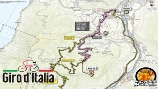 GIRO D´ITALIA 2013  Stage 18  23052013  Mori  Polsa  206 km  PCM 2012 [upl. by Nesyt]