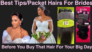 Best 2024 Packet HumanBlend Hairs For Bridal stylesImportant Tips To Choose The Right Bridal Hairs [upl. by Cnahc]