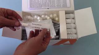 ALLTEST DSD8135 saliva test kits part 1 [upl. by Aural279]