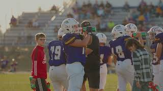 SigourneyKeota JH Football Vs Alburnett  7th Grade [upl. by Oiluarb154]