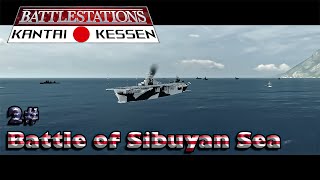 Battlestations Pacific Kantai Kessen Bonus US Missions 2 Battle of the Sibuyan Sea [upl. by Lejna302]