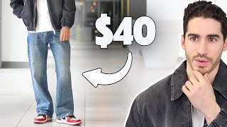 Top 5 Best Baggy Jeans under 100 [upl. by Eemiaj]