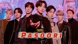 Pasoori ft BTS [upl. by Druce]