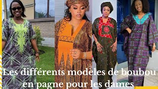 Des différents Modèles de Boubou en pagne et en Tissu Brodés pour Mes Dames [upl. by Gabrila]