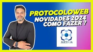 NOVIDADES NO PROTOCOLOWEB DA JUCERJA  COMO FAZER [upl. by Trudnak]