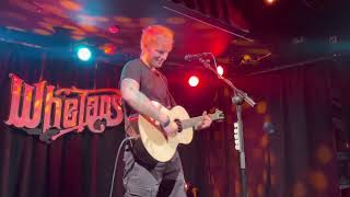 Hearts Don’t Break Around Here  Ed Sheeran  Whelans Dublin 190422 [upl. by Bowe]