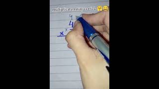 Two digits Multiplicaton master🤗 numbers ninjas🤭🔥😉maths shortsviral [upl. by Nyhagen]