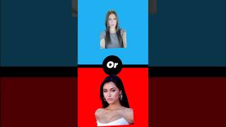 Leah Halton or Maddison beer questions wouldyourather choices [upl. by Nyliahs811]