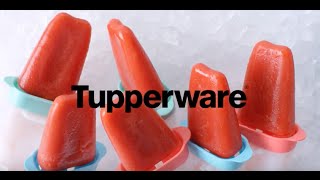 Tupperware  Recette Esquimaux fraise orange [upl. by Hairakcaz]