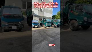 3 xe ben trường Hải chủ lực FD600 FD990 FD150 [upl. by Paulie]