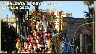 4K  CABALGATA REYES MAGOS 2023 COMPLETO SEVILLA [upl. by Suzette453]