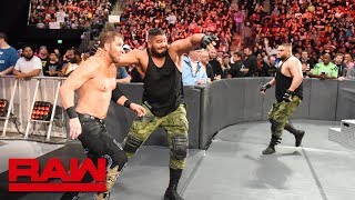 AOP obliterate The BTeam Raw Oct 1 2018 [upl. by Nessie]