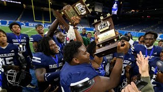 2024 Denby VS Central PSL Blue Division Championship Ford Field Full Game [upl. by Graehl]