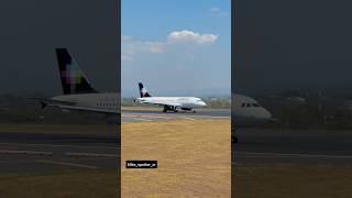 Volaris a319 airplanespotting avgeek airplane plane spot reels shortsvideo [upl. by Llyrad78]