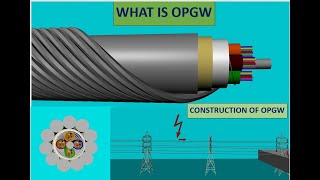 What is OPGW and Earth wire and What is the purpose of OPGWEarth wire in power transmission lines [upl. by Lovering]