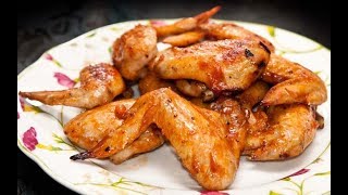 Cómo hacer alitas de pollo al horno Receta facil [upl. by Oigile]