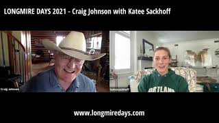 Longmire Days 2021  Craig Johnson with Katee Sackhoff [upl. by Yslek]