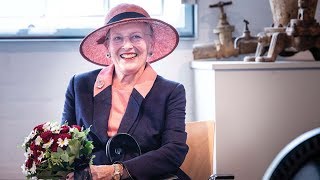 Dronning Margrethe i Flensborg Rørt over danskheden [upl. by Idnaj803]